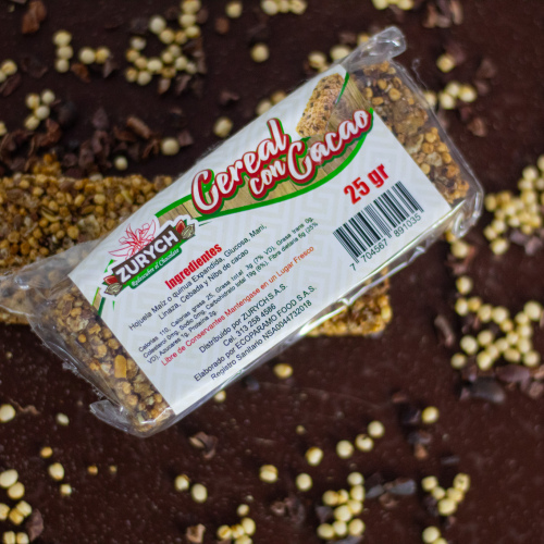 Barra de Cereal con cacao 25g